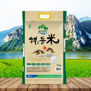 고성군농협쌀조합공동사업법인,[고성농협쌀] 2025년산  금강산수해앤들미 4kg (상등급)